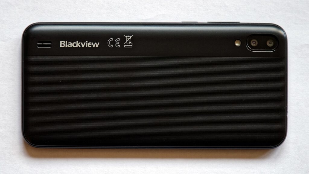Blackview A60 Smartphone Android mobile phone back face